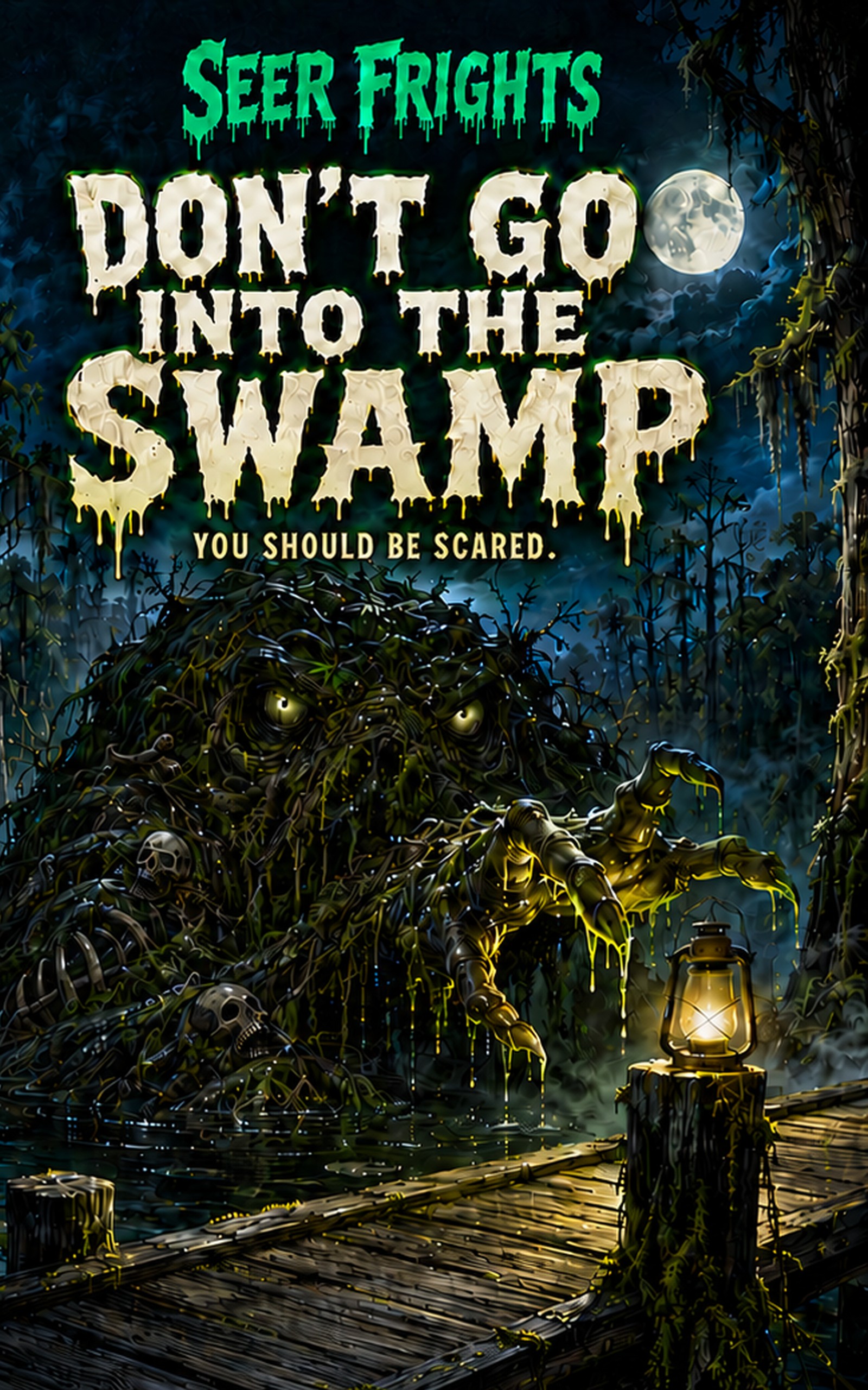 Don't Go into the Swamp &mdash; Seer Frights Book 1 cover